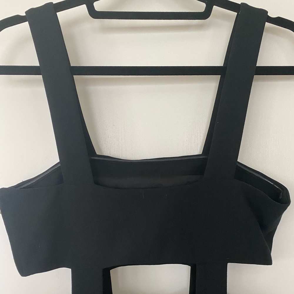Cinq à Sept Black Midi Dress - Picture 6 of 15